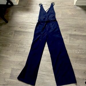 Litz Navy blue Jumpsuit Small
